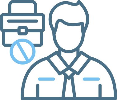 Görev Kaybı Satırı İki Renk Simgesi