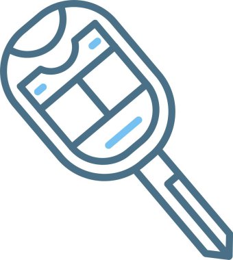 Araba Anahtarı İkinci Renk Simgesi