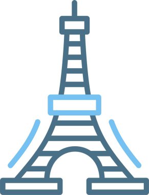 Tokyo Kule Hattı İki Renk Simgesi