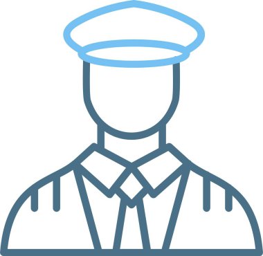 Sürücü Satırı İki Renk Simgesi