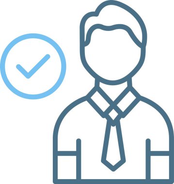 Çalışan Satırı İki Renk Simgesi