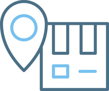 Konum Satırı İki Renk Simgesi