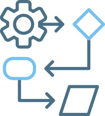 Programlama işlemi İkinci Satır Renk Simgesi