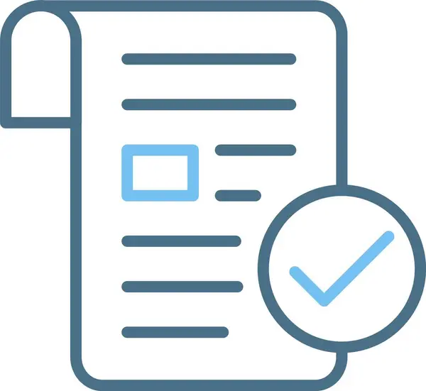 Geçerlilik Satırı İki Renk Simgesi