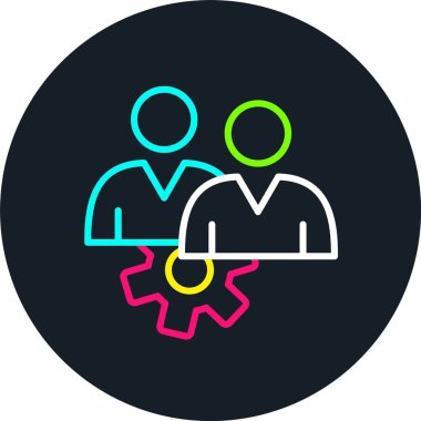 Yönetim Satırı Çok Renkli Simge