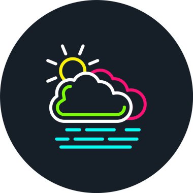 Haze Hattı Çok Renkli Simge