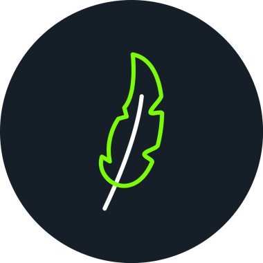 Tüy Satırı Çoklu Renk Simgesi