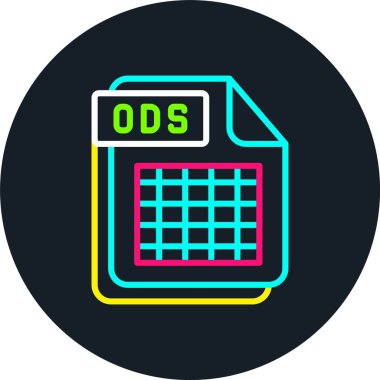 YÖS Satırı Çok Renkli Simge