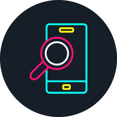 Arama Satırı Çoklu Renk Simgesi