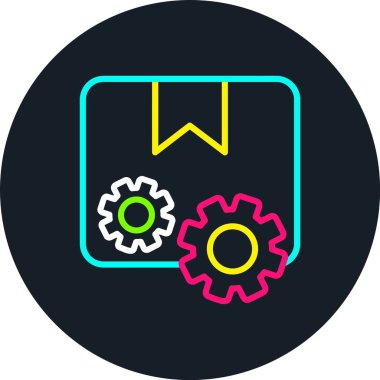 Ürün Geliştirme Çizgisi Çok Renkli Simge