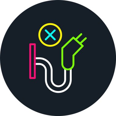 Yakıt Hattı Çok Renkli Simgesi Yok