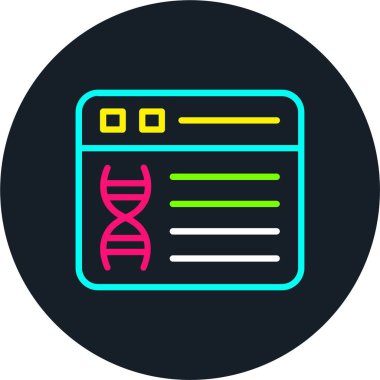 Tarayıcı Satırı Çoklu Renk Simgesi