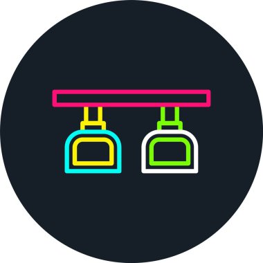 Holder Satırı Çok Renkli Simge