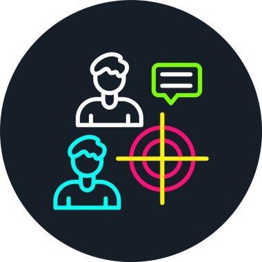 Grup Satırı Çoklu Renk Simgesini Odakla