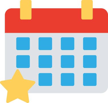 Olay Düz Vektör Simgesi Tasarımı