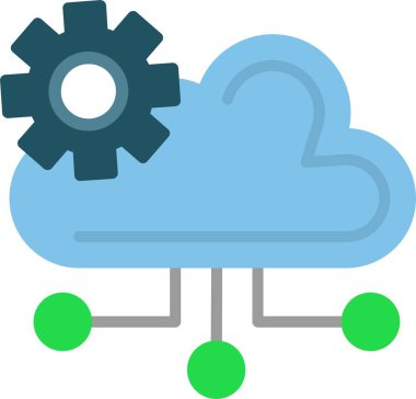 Yönetim Düz Vektör Simgesi Tasarımı