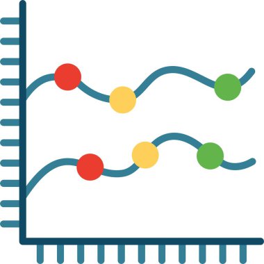 Yumuşak Kabartmalar Düz Vektör Simgesi Tasarımı