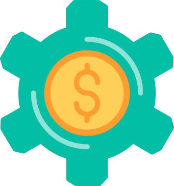 Satış Enablement Düz Vektör Simgesi Tasarımı