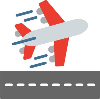 Ayrılış Düz Vektör Simgesi Tasarımı