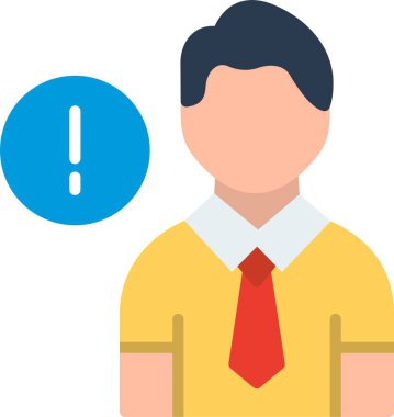 Bilgi Düz Vektör Simgesi Tasarımı