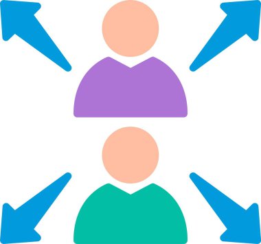 Takım Kapasitesi Düz Vektör Simgesi Tasarımı