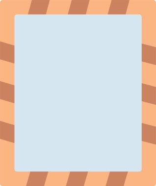 Çerçeve Düz Vektör Simgesi Tasarımı