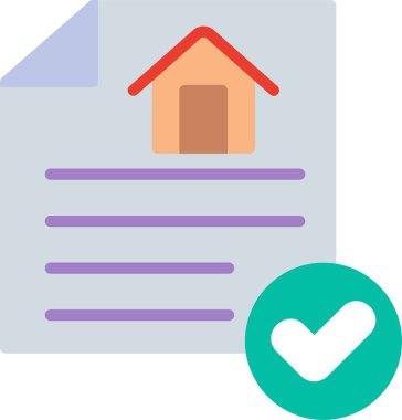 Özellik Belgesi Düz Vektör Simgesi Tasarımı