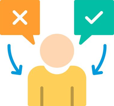 Düz Vektör Simgesi Tasarımı Seç