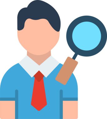 Düz Vektör Simgesi Tasarımı Ara