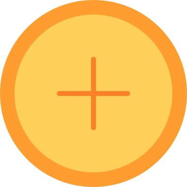 Düz Vektör Simgesi Tasarımı Ekle