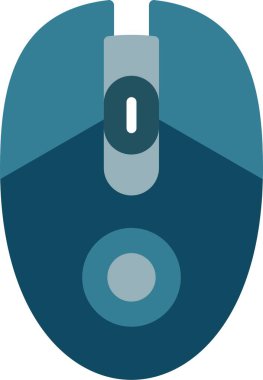 Fare Düz Vektör Simgesi Tasarımı