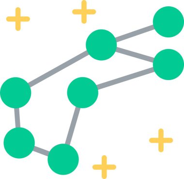 Volans Düz Vektör Simgesi Tasarımı