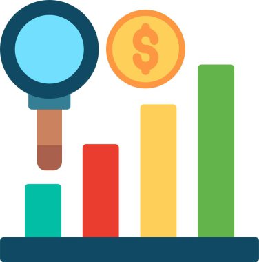 Öngörülebilir Düz Vektör Simgesi Tasarımı