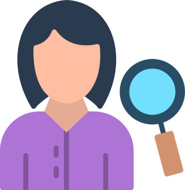 Düz Vektör Simgesi Tasarımı Ara