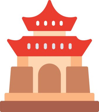 Chiang Kai Shek Düz Vektör Simgesi Tasarımı