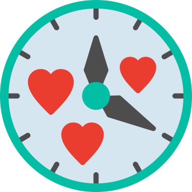 Yaşam Boyutu Düz Vektör Simgesi Tasarımı