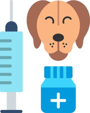 Medicine Düz Vektör Simgesi Tasarımı