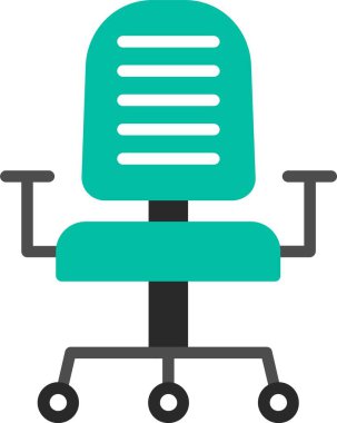 Ofis başkanı Düz Vektör Simgesi Tasarımı