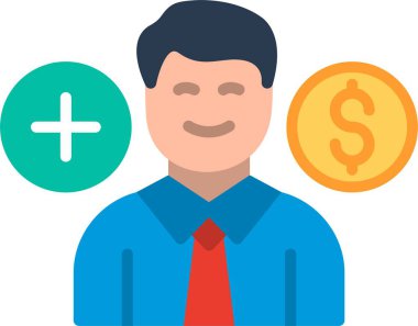 Flat Vektör Simgesi Tasarımı