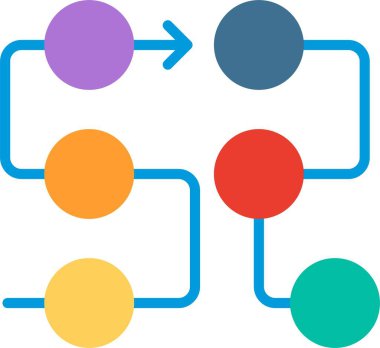 Bağımlılıklar Düz Vektör Simgesi Tasarımı