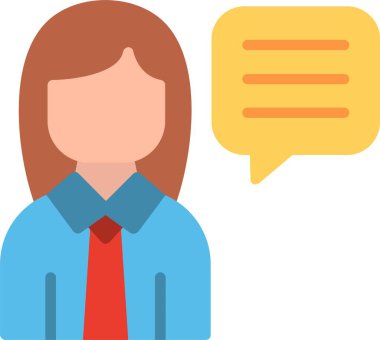 Tavsiye Düz Vektör Simgesi Tasarımı