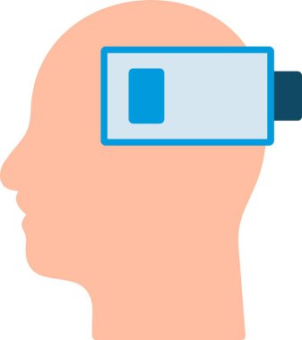 Yorgunluk Düz Vektör Simgesi Tasarımı