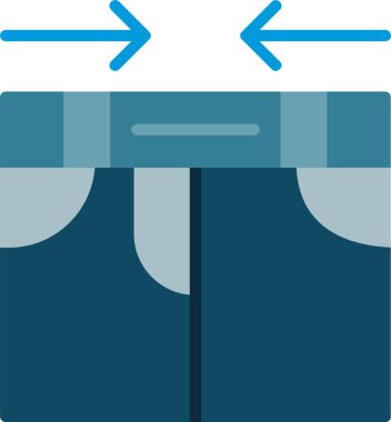 Belden Düz Vektör Simgesi Tasarımı