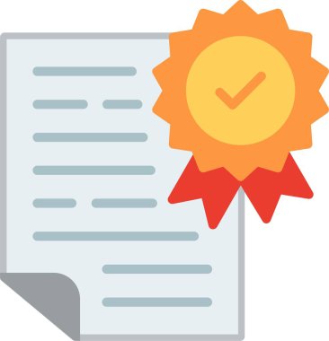 Düz Vektör Simgesi Tasarımı Kontrol Et