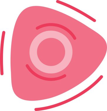 Tebeşir Düz Vektör Simgesi Tasarımı