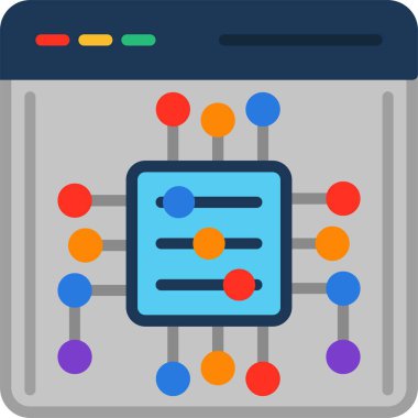 Düz Vektör Simgesi Tasarımı Kontrolü