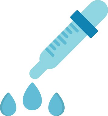 Düşüren Düz Vektör Simgesi Tasarımı