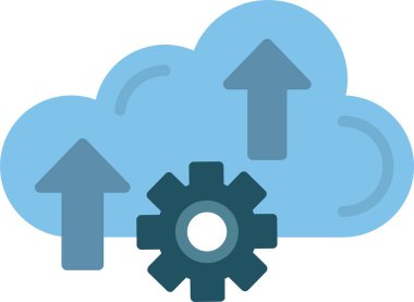 Düz Vektör Simgesi Tasarımı Taşınıyor