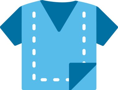 Şablon Düz Vektör Simgesi Tasarımı