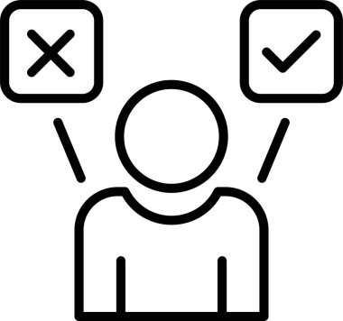 Karar Alma Satırı Simgesi Tasarımı